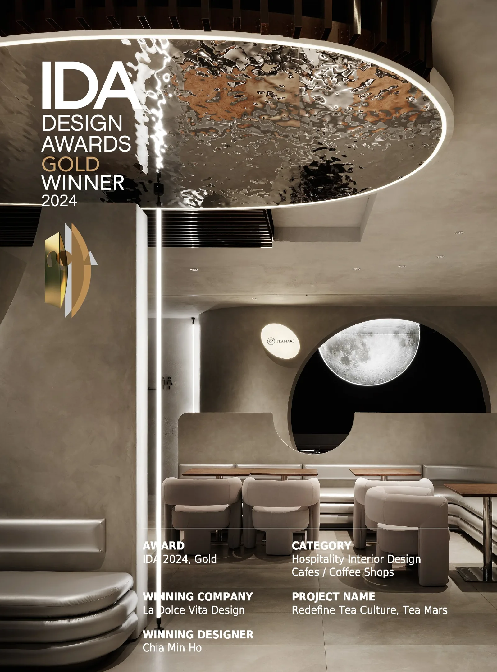 2024 IDA Gold International Design Awards (USA) — Tea Mars